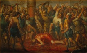 The Flagellation by Nicolás Enríquez
