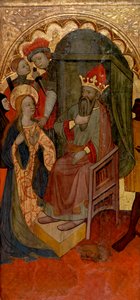Saint Katherine of Alexandria Before the Roman Emperor by Nicolás Solano