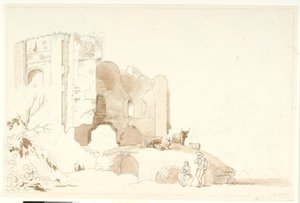 Ruins of the Temple of Diana, Baja by Niels Gundersen Lund