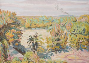 A Garden Seen from the Artist