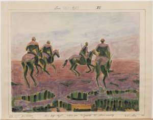 Lars Dyrskøjt Rides from Aagaarde to Nørresundbye by Niels Larsen Stevns