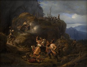 Scene from the Tyrolean War in the Year 1809