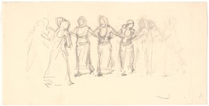Dancing Greek women by Niels Skovgaard