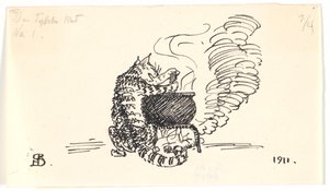 The Fat Cat by Niels Skovgaard