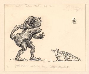 Illustration for The Fat Cat by Niels Skovgaard