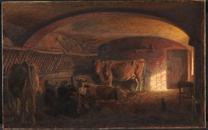 Italian Cowshed by Niels Skovgaard
