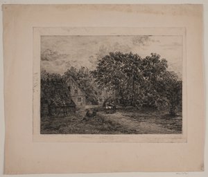 The Mill. Watermill in Halland by Niels Skovgaard