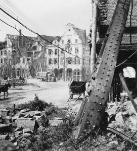 The Grand Place, Arras, France, World War I