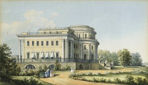 The Yelagin Palace in Saint Petersburg, 1839