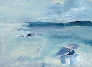Calm Blue Seascape