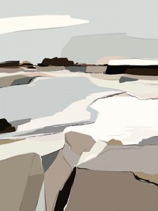 Serene Abstract Land