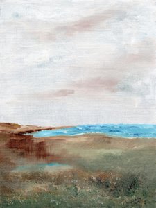 Serene Beach Landscape by Nikita Jariwala