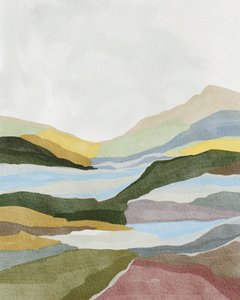 Serene Layered Landscape by Nikita Jariwala