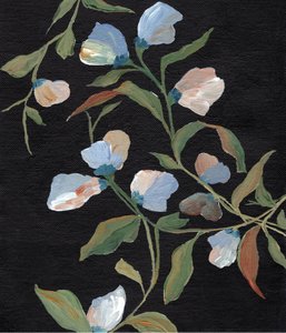 Sweet Pea Blooms by Nikita Jariwala