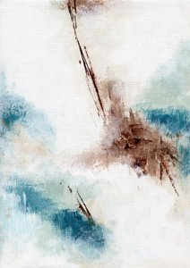 Textured Blue Brown Abstract