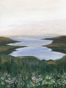 Wildflower Coast View by Nikita Jariwala