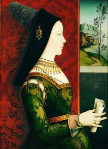 Portrait of Duchess Maria of Burgundy (1457-1482) by Niklas Reiser