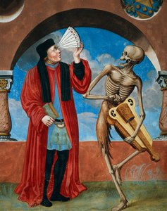 Death, Canon lawyer and Astrologer by Niklaus Manuel
