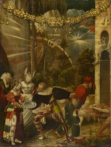 The Beheading of Saint John the Baptist, c.1517 by Niklaus Manuel