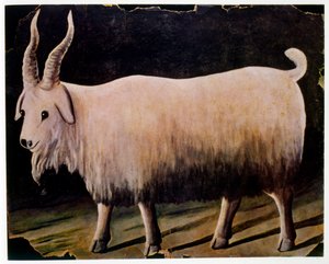 The Goat by Niko Pirosmani