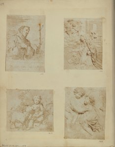 St. Francis. From a Supposedly Unique Etching by Murillo by Nikolaas Henneman
