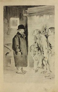 Illustration for the novel The Republic of ShKID by L. Panteleyev and Grigori Belykh, 1927