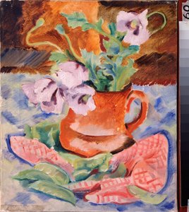 Still Life, Poppies by Nikolai Adrianovich Tyrsa