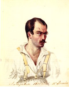 Portrait of Decembrist Alexander Ivanovich Yakubovich