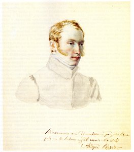 Portrait of Decembrist Baron Andrei von Rosen