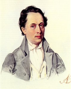 Portrait of Leopold Niemirowski by Nikolai Alexandrovich Bestuzhev