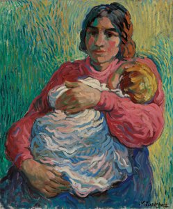 Motherhood by Nikolai Alexandrovich Tarkhoff
