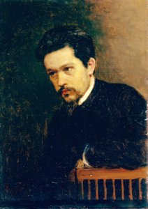 Self-Portrait by Nikolai Alexandrovich Yaroshenko