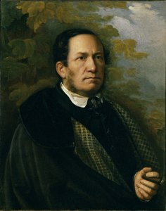 Portrait of Valeryan Zhadovsky, 1843 by Nikolai Andreevich Lavrov