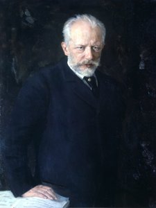 Tchaikovsky by Kulnetsov by Nikolai Dmitrievich Kuznetsov
