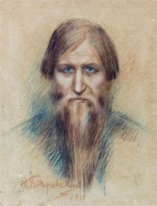 Portrait of the Russian Mystic Grigori Rasputin