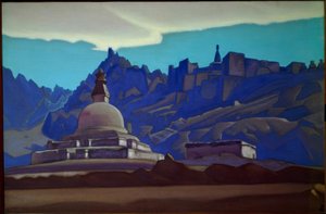 Tombs. Ladakh by Nikolai Konstantinowitsch Roerich