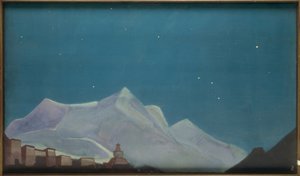 Hemis, Monastery / Painting by N.K.Roerich by Nikolai Konstantinowitsch Roerich
