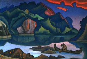 Hidden Treasure by Nikolai Konstantinowitsch Roerich