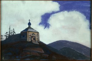 N.K. Roerich, Chapel of St. Sergius of Radonezh by Nikolai Konstantinowitsch Roerich