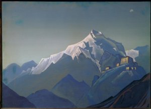Tibet. A Monastery by Nikolai Konstantinowitsch Roerich