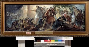 The Israelites Crossing of the Red Sea by Nikolai Nikolajevitch Gay