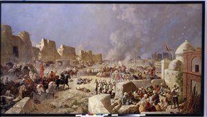 The Russian Army invaded Samarkand