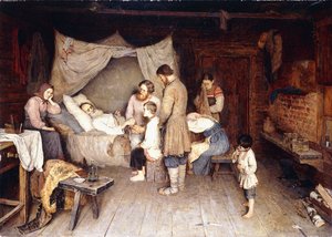 Farewell by Nikolai Petrovich Bogdanov Belsky