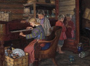 The Socialization by Nikolai Petrovich Bogdanov-Belsky