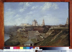 View of the Citadel in Ryazan by Nikolai Stepanovich Ivanov