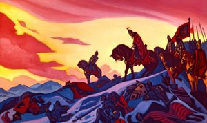 Alexander Nevsky by Nikolai Konstantinowitsch Roerich