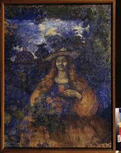 Project for the Opera Carmen by Georges Bizet by Nikolaj Nikolaevic Sapunov
