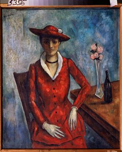 A Woman in Red