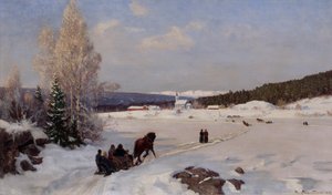 Sledge Ride to the Church
