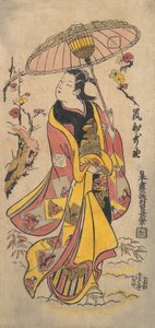 The Actor Arashi Wakano, ca. 1738 by Nishimura Shigenaga